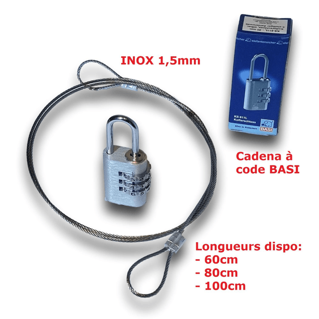 Cable Lock - Cable Antivol